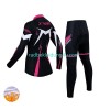 Set Langarmtrikot + Radhose Lange Winter Thermal Fleece X-Tiger Damen N001